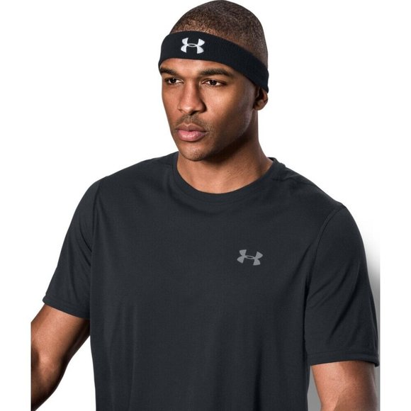 Under Armour Men's UA Performance Headband Sweatband - Picture 1 of 4